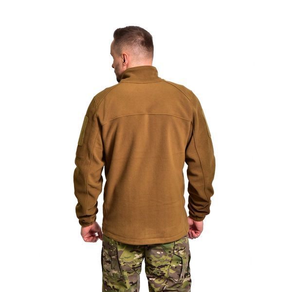 Флісова кофта на блискавці M1014 Tactical Series. Колір Койот S 2174 фото
