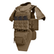 Бронекостюм scout pack MPS М8 PRO + балістичні пакети захист боків, паху, шиї, плечей 1 класс ДСТУ. Колір Койот 4285 фото 1