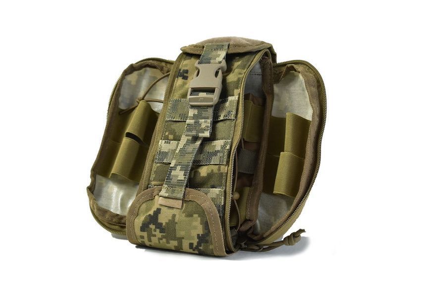 Підсумок-аптечка Bronya Kyiv Quick-Snap. Cordura 1000. Колір Піксель (mm14) 107 фото