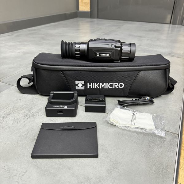 Тепловизионный прицел Hikmicro Thunder TE19 2.0,&nbsp;256&times;192, 50 Гц, 19 мм, Wi-Fi, измерение расстояния 3169145 фото