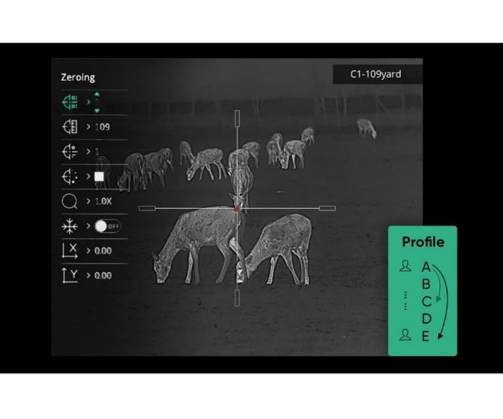 Тепловизионный прицел Hikmicro Thunder TE19 2.0,&nbsp;256&times;192, 50 Гц, 19 мм, Wi-Fi, измерение расстояния 3169145 фото