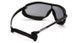 Окуляри захисні з ущільнювачем Pyramex XS3 Plus (gray) Anti-Fog, чорні 2ХС3-20П фото 4