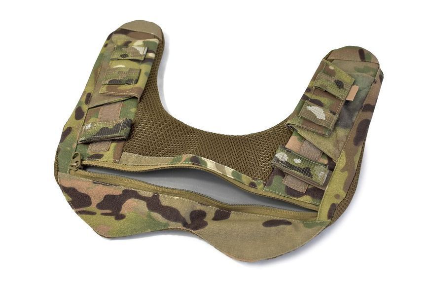 Пом'якшувальна плечова система до плитоноски (Демпфер плечовий) Bronya KyivMilitary Comfort Pro. Мультикам 282 фото
