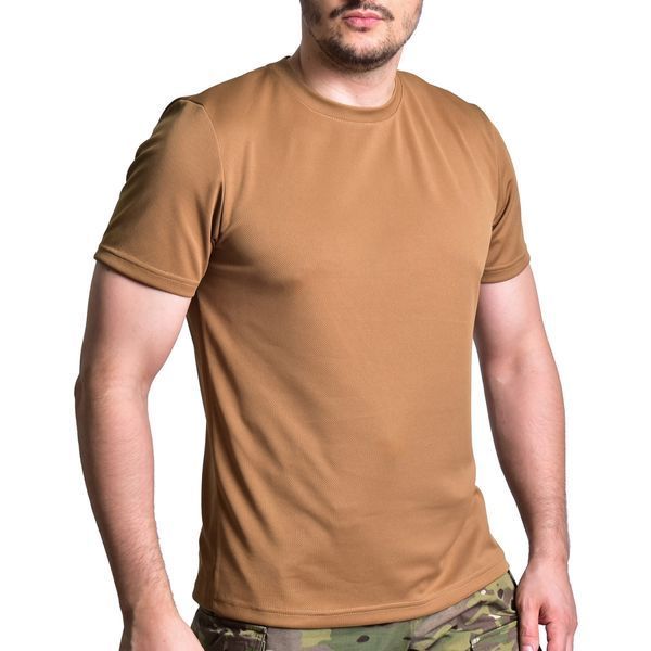 Футболка Coolmax Tactical air Tee. Колір Койот 4XL 5840 фото
