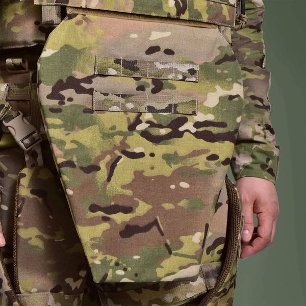 Бронекостюм scout pack MPS М8 PRO + балістичні пакети захист боків, паху, шиї, плечей 1 класс ДСТУ. Колір Мультикам 4284 фото