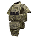 Бронекостюм scout pack MPS М8 PRO + балістичні пакети захист боків, паху, шиї, плечей 1 класс ДСТУ. Колір Мультикам 4284 фото 1