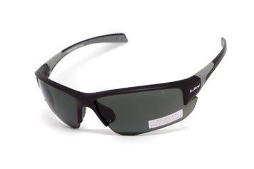 Окуляри поляризаційні захисні BluWater Samson-3 Z87.1 Polarized (gray), сірі BW-SAM3Z-GR2 фото