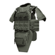 Бронекостюм scout pack MPS М8 PRO + балістичні пакети захист боків, паху, шиї, плечей 1 класс ДСТУ. Колір Ranger Green 4282 фото 1