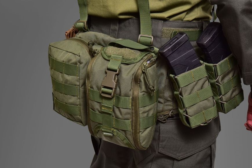 Тактичний пояс Bronya KyivMilitary Warbelt Ranger Green S/M 247 фото