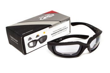Окуляри фотохромні захисні з поляризацією Global Vision Kickback-Z Polarized+Photochromic (light gray) Anti-Fog GV-KIKB-CL123 фото