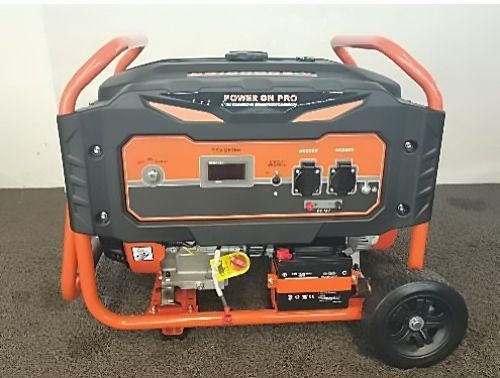 Генератор бензиновий POWER ON PRO BS9500EV, 7,5 кВт, 25 л, електростартер, 445 см&sup3; 18443715 фото