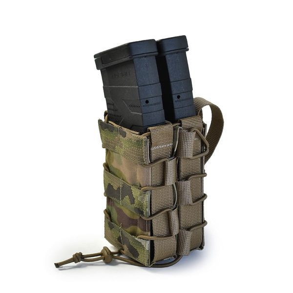 Подвійний відкритий підсумок для магазинів Stealth D. Cordura 1000. Колір Мультикам 326 фото