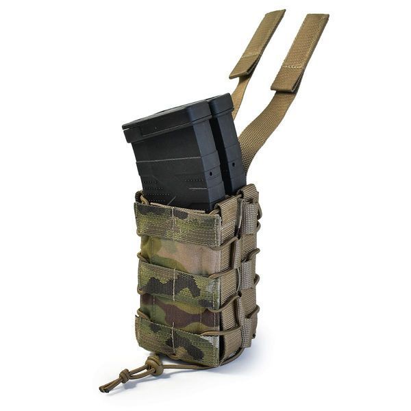 Подвійний відкритий підсумок для магазинів Stealth D. Cordura 1000. Колір Мультикам 326 фото