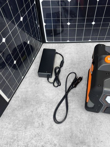 Зарядна станція POWERSTATION M1000 999Wh/1000W + сонячна панель 54514699 фото