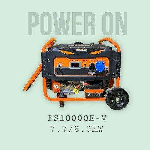 Генератор бензиновий POWER ON PRO BS10000EV, 8,0 кВт, 25 л, електростартер, 460 см&sup3; 46931710 фото