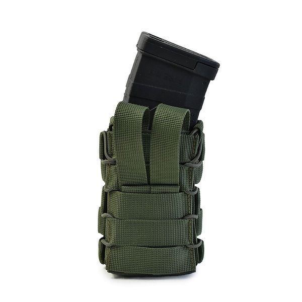 Подвійний відкритий підсумок для магазинів Stealth D. Cordura 1000. Колір Ranger Green 324 фото