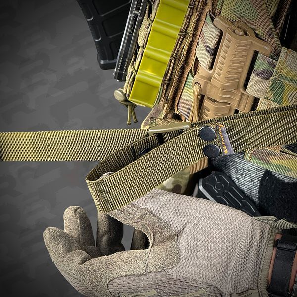 Ремінь збройовий одно/двоточковий RAGNAROK "ODIN" Gen.II sling Олива ODIN-SLING-O фото