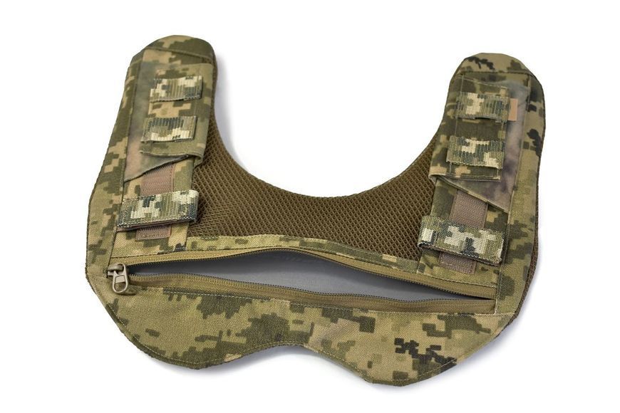 Пом'якшувальна плечова система до плитоноски (Демпфер плечовий) Comfort Pro 2 клас. Піксель 5361 фото
