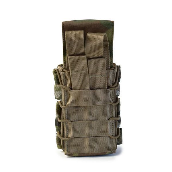 Подвійний закритий підсумок для магазинів Bronya Kyiv Stealth DС. Cordura 1000. Колір Мультикам 332 фото
