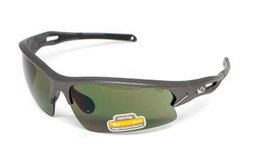 Окуляри захисні Venture Gear MontEagle GunMetal (forest gray) Anti-Fog, сіро-зелені VG-MONT-GR1 фото
