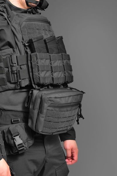 Підсумок під гранату Bronya Kyiv Tactical Series. Cordura 1000. Колір Чорний 39 фото