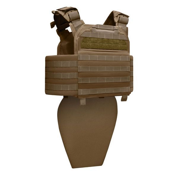 Бронекостюм warrior pack MPS М8 PRO + балістичні пакети захист боків, паху 1 класс ДСТУ. Койот 4280 фото