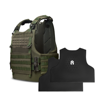 Бойовий бронежилет 1 клас MTF doom. Збільшена площа захисту Ranger Green L/XL 4167 фото