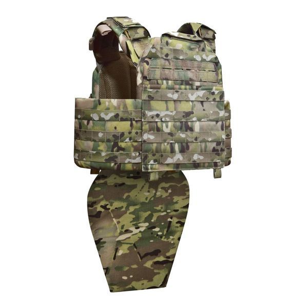 Бронекостюм warrior pack MPS М8 PRO + балістичні пакети захист боків, паху 1 класс ДСТУ. Мультикам 4279 фото