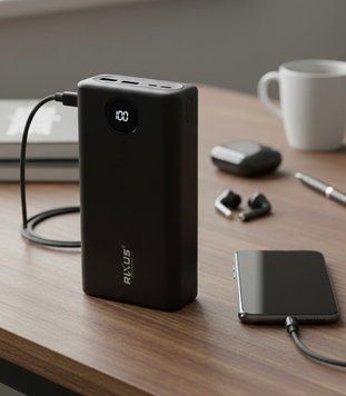 Power bank Power Bank 40000 mAh 22.5W Rixus RXPB40 43927968 фото