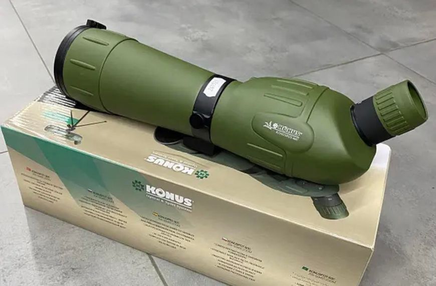 Підзорна труба KONUS KONUSPOT-60C 20-60x60, штатив у комплекті, чохол, ремінь 2217072 фото