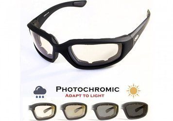 Окуляри фотохромні (захисні) Global Vision KickBack Photochromic (clear) Anti-Fog, фотохромні прозорі 1КИК24-10 фото