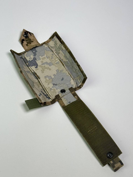 Підсумок під турникет закритого типу піксель Cordura 1000D 6300012 фото