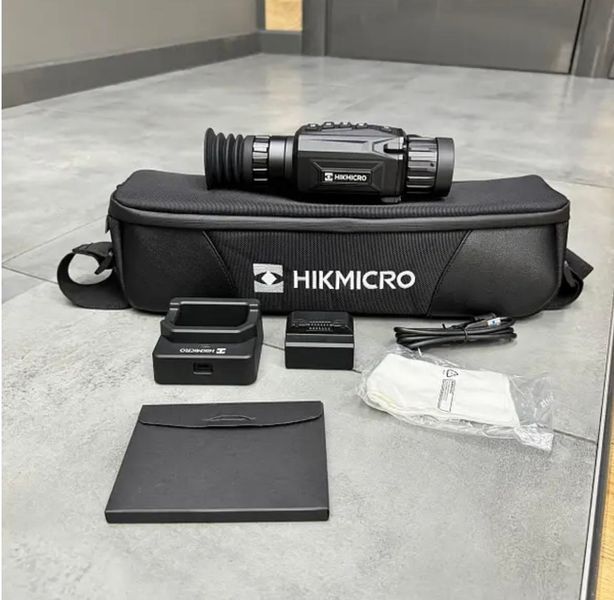 Тепловізійний приціл Hikmicro Thunder TE19 2.0, 256&times;192, 50 Гц, 1000 м, 19 мм, Wi-Fi, стадіометричний далекомір (HM-TR52-198S1G/W-TE19 2.0) 3961235 фото