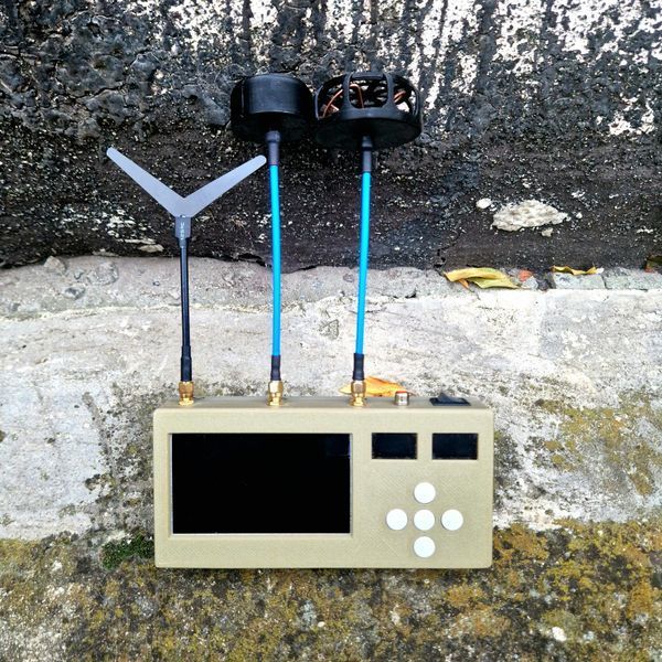 ЧЕТЫРЕХДИАПАЗОННЫЙ ВИДЕОДЕТЕКТОР ДРОНОВ TEKTOP FPV 34250497 фото