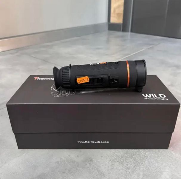 Тепловізійний монокуляр ThermTec Wild 335, 35 мм, 384х288, NETD&le;18mk, Wi-Fi, 50 Гц, AMOLED, AI-режим 3871197 фото