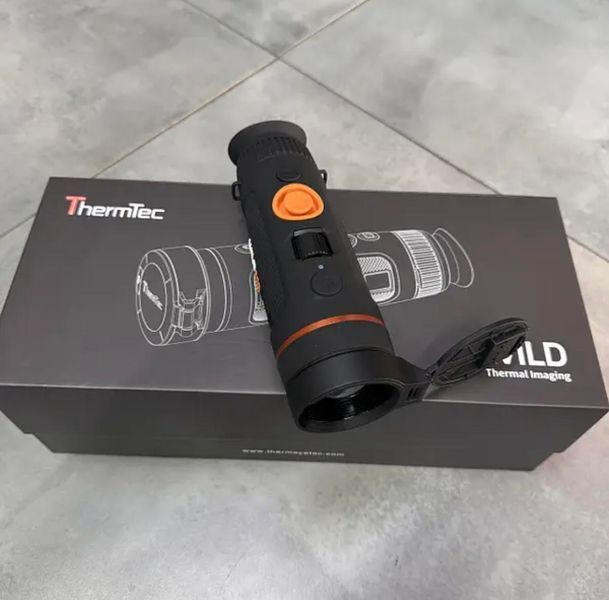 Тепловізійний монокуляр ThermTec Wild 335, 35 мм, 384х288, NETD&le;18mk, Wi-Fi, 50 Гц, AMOLED, AI-режим 3871197 фото