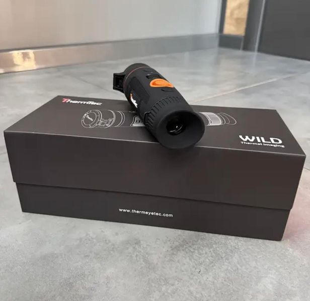 Тепловізійний монокуляр ThermTec Wild 335, 35 мм, 384х288, NETD&le;18mk, Wi-Fi, 50 Гц, AMOLED, AI-режим 3871197 фото