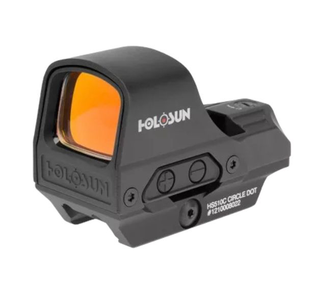 Коліматорний приціл Holosun HS510C 2MOA (red dot) із сонячною батареєю, HS510C-RED HS510C-RED фото