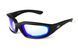 Окуляри фотохромні (захисні) Global Vision KickBack Photochromic (G-Tech&trade; blue) Anti Fog, фотохромні дзеркальні сині 1КИК24-90 фото 7