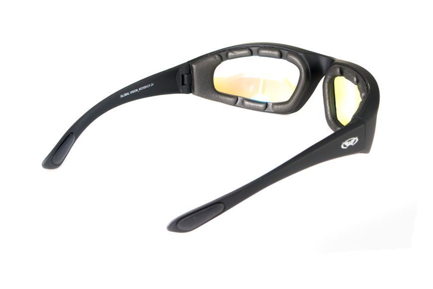 Окуляри фотохромні (захисні) Global Vision KickBack Photochromic (G-Tech&trade; blue) Anti Fog, фотохромні дзеркальні сині 1КИК24-90 фото