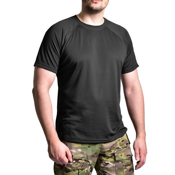 Футболка реглан Coolmax SpecOps air Tee. Колір Чорний S 1640 фото
