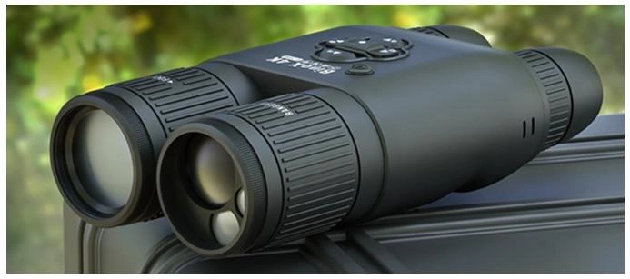 БІНОКЛЬ ДЕННОГО/НІЧНОГО БАЧЕННЯ З ЛАЗЕРНИМ ДАЛЕКОМІРОМ BINOX 4K 4-16X, ATN, Black 1678486431  фото