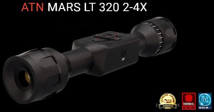 Тепловізійний приціл Mars LT, 19mm, 2-4x, 320x240, 12&mu;m, 60Hz, Thermal Rifle Scope 1678485445  фото