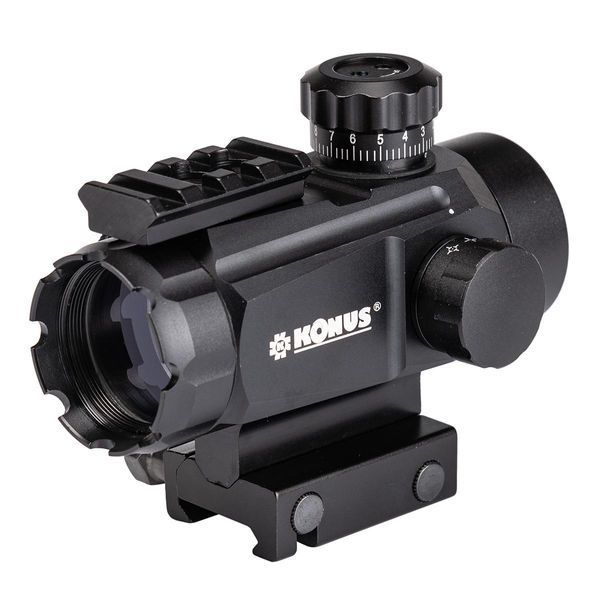 Тюнінг обвіс з місцем під антабку + коліматор KONUSIGHT 1x35 для АКСУ, АКС74У чорний 67197089 фото