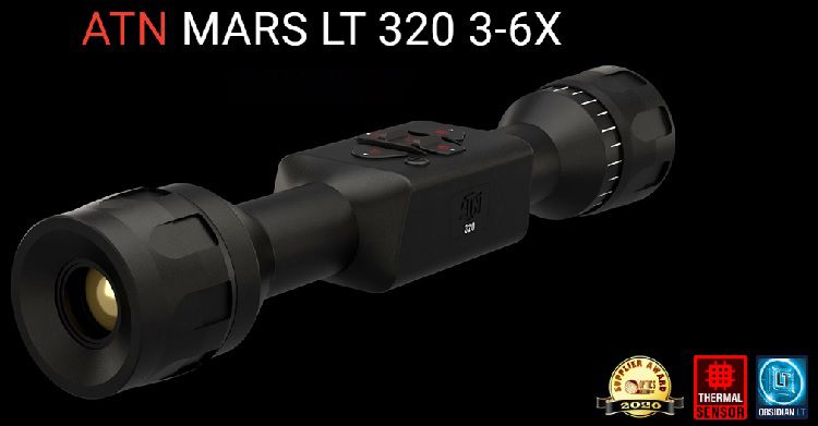 Тепловізійний приціл Mars LT, 25mm, 3-6x, 320x240, 12μm, 60Hz, Thermal Rifle Scope 1678485446  фото