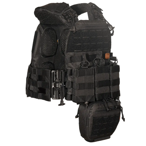 Плитоноска М7 (Чорна) 3 підсумків 754642 фото