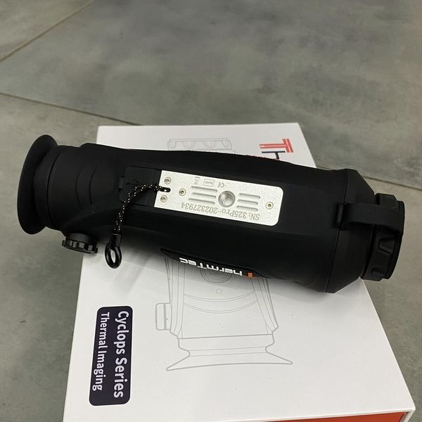 Тепловизионный монокуляр ThermTec Cyclops 325 Pro, 25 мм, NETD&le;25mk, Wi-Fi, GPS, 50 Гц, OLED, AI-режим 3168731 фото