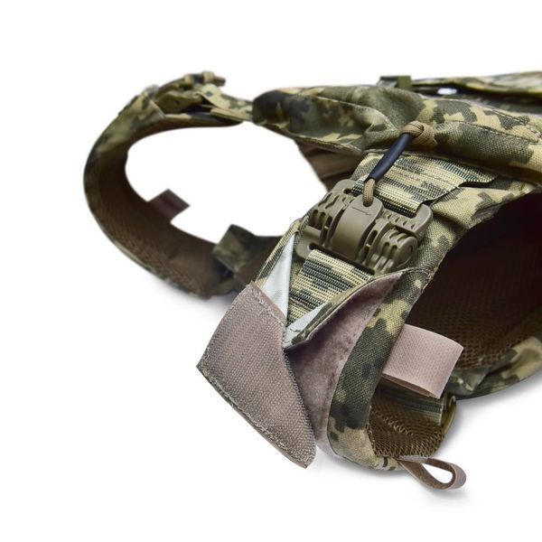 Плитоноска під плити XL Bronya Kyiv MPS М8 PRO. Cordura 1000. Колір Піксель (mm14) 227 фото