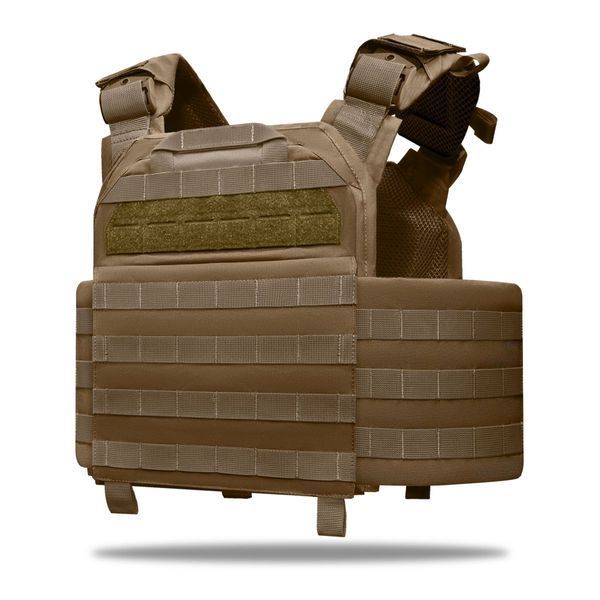 Плитоноска під плити XL Bronya Kyiv MPS М8 PRO. Cordura 1000. Колір Койот 226 фото