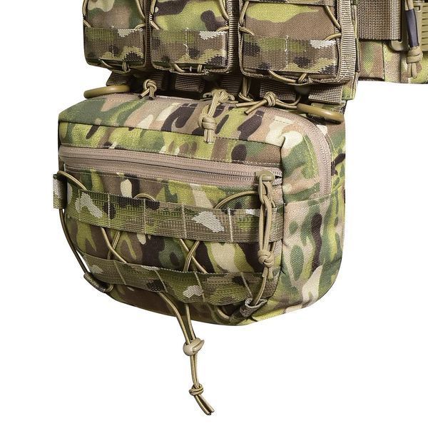 Бронежилет з підсумками 6&ndash;го класу MPS warrior pack + Бронеплити + балістичні пакети захист боків та паху 1 клас ДСТУ. Колір Мультикам 4334 фото